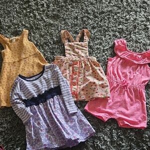 Girls Dress/ Romper Bundle